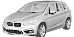 BMW F45 U1072 Fault Code